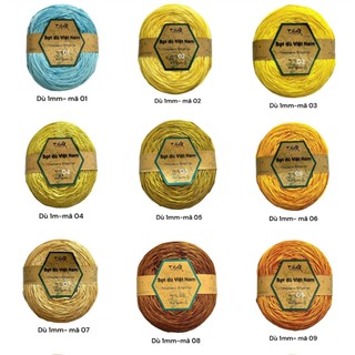 Sợi dù 1mm cuộn 200gram ( link 1)