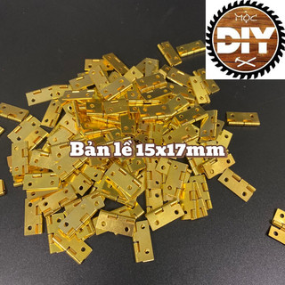 Bản lề mini 15mm. tặng kèm vít.(set 10)
