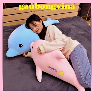 [Free ship] Gấu Bông Cá Heo Gấu Bông Cá Heo Nhồi Bông Mềm Mại Có Thể Nằm Sấp Đọc Sách