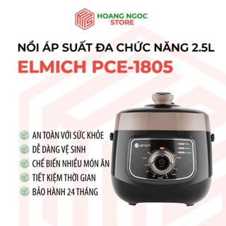Nồi áp suất cao cấp đa chức năng Elmich PCE-1805 dung tích 2,5L
