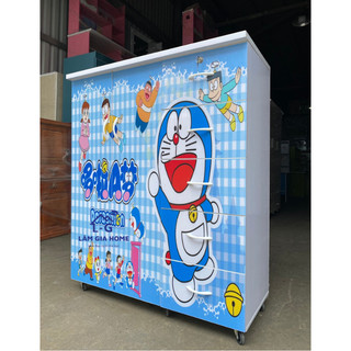 [Mã LIFEBKA5 giảm 10% tối đa 1 Triệu đơn 500k] Tủ nhựa đài loan 2 buồng 5 hộc trẻ em in 3D bồ công anh siêu xinh