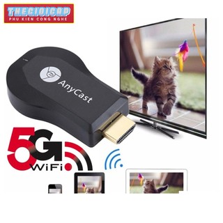 Thiết Bị Kết nối HDMI Không Dây 2.4G/5G Từ Mobile, Tablet, Laptop ra Tivi 4K Anycast M100 Plus
