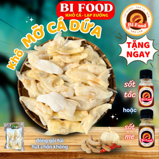 Khô ức mỡ cá dứa 💖BIFOOD💖 1kg Ức bụng cá dứa 3 nắng vị vừa ăn Tặng kèm sốt me - Chiên giòn chấm mắm me bắt cơm Siêu Ngon