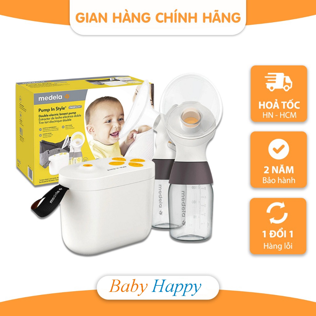 Máy hút sữa Medela Pump In Style MaxFlow mới Nguyên tem Chính hãng BH 24 tháng