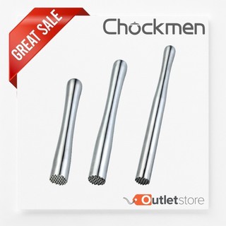 Cây Dằm Nghiền CHOCKMEN Inox 18/10 Dụng Cụ Dằm Trái Cây Đồ Uống Dằm Đá Thức Ăn Các Loại Hạt