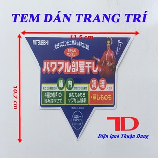 TEM DÁN TRANG TRÍ HÀNG NỘI ĐỊA NHẬT