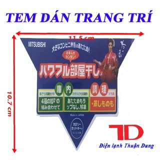 TEM DÁN TRANG TRÍ HÀNG NỘI ĐỊA NHẬT