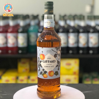 SYRUP GIFFARD MƠ CHAI 1 LÍT - APRICOT GIFFARD SYRUP