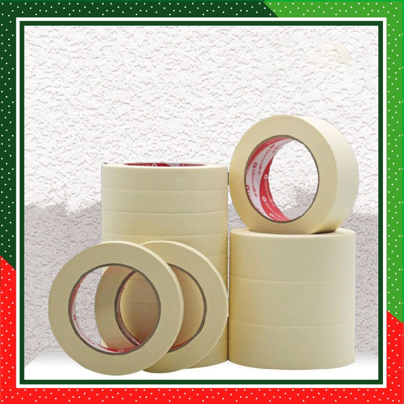[DÀI 20 mét, 12 CUỘN] chất keo Giấy Nhăn 1.2cm / 2.4cm / 4.8cm