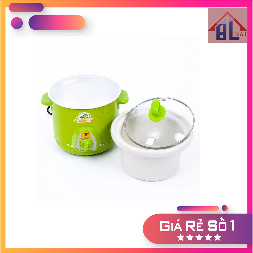 Nồi kho cá nấu cháo hầm thịt đa năng 2.5 lít - Nồi ninh hầm nấu chậm gốm sứ