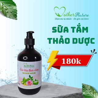 Sữa tắm thảo dược 500ml Mother Nature