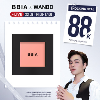 Phấn má hồng bbia last blush 2.5g - bbia official store