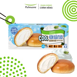 [Hỏa tốc HN] [Bảo quản đông] Bánh mỳ kem sữa tươi mát lạnh Pulmuone
