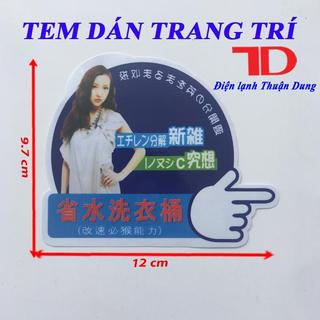 TEM DÁN TRANG TRÍ NHỎ HÀNG NỘI ĐỊA NHẬT