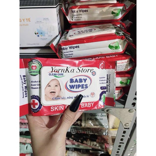 [ Hàng có sẵn ] Khăn ướt Baby Wipes cho bé