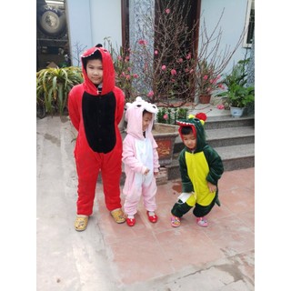 BỘ ĐỒ KHỦNG LONG ĐỎ
