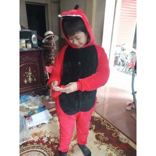BỘ ĐỒ KHỦNG LONG ĐỎ