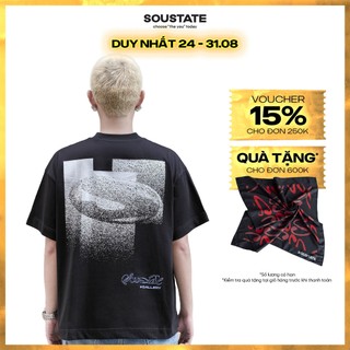 Áo thun big boxy gallery 100% cotton - soustate chính hãng