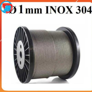 Dây cáp INOX 304 Phi [ 1mm ] Cáp Thép Thái Bình Vina