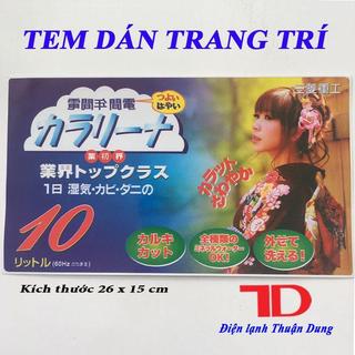 TEM DÁN TRANG TRÍ HÀNG NỘI ĐỊA NHẬT