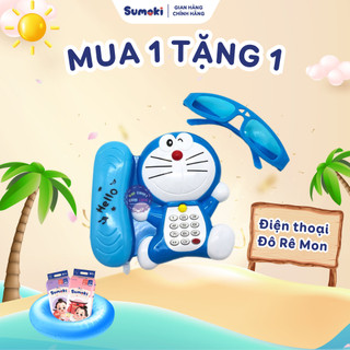Điện thoại Đôrêmon cho bé - Mua 1 bịch bỉm tặng quà