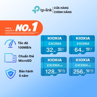 Thẻ nhớ MicroSD Kioxia/Lexar 32GB / 64GB /128GB / 256GB cho camera máy quay phim Exceria C10 U1