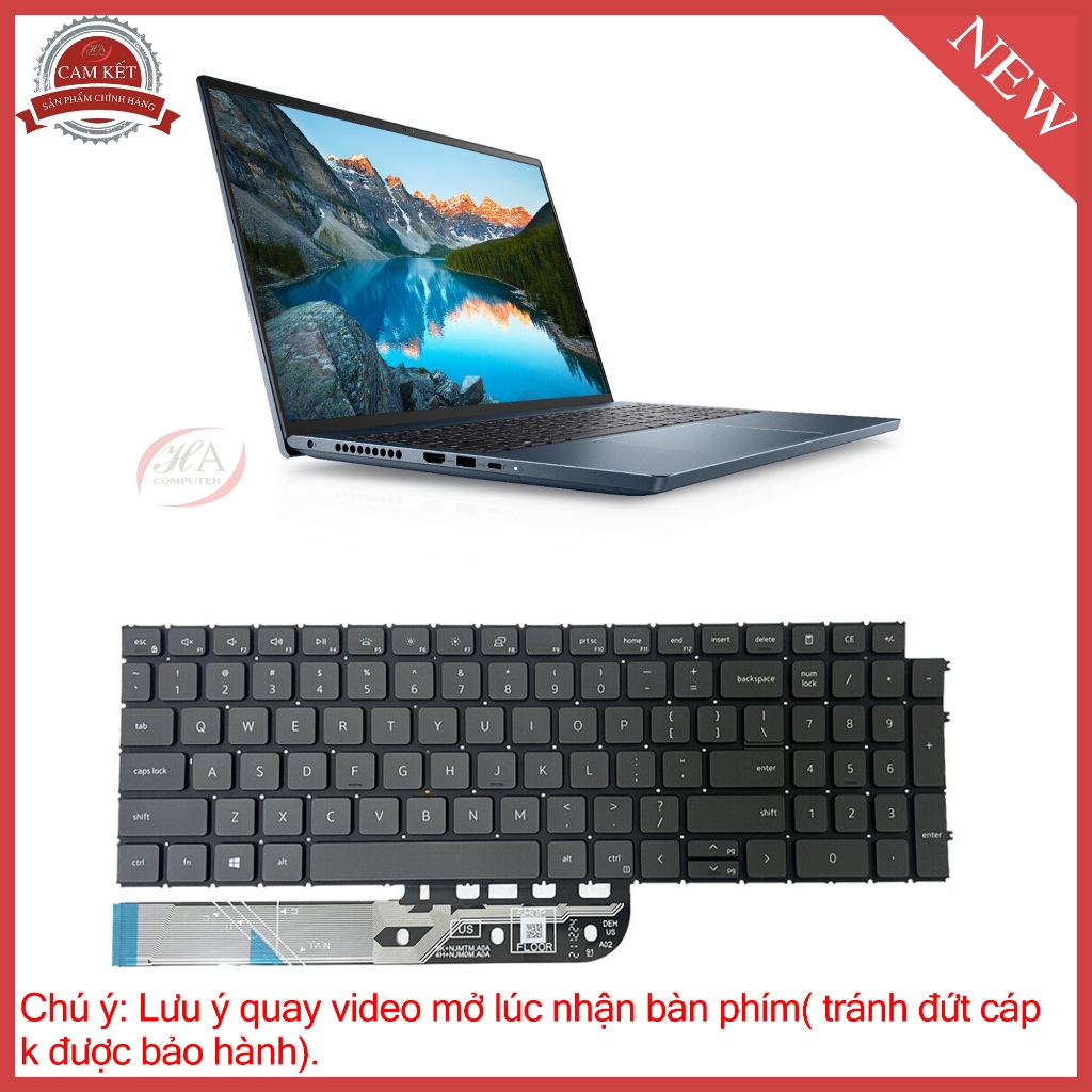 Bàn Phím Dell Inspiron 16 7610
