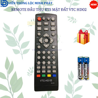 Điều khiển Remote Đa năng VTC HD02 - dùng cho đầu thu kỹ thuật số mặt đất