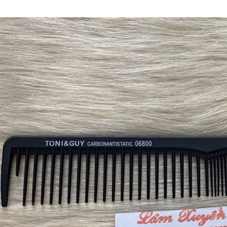 Lược cắt tóc nam nữ TONY GUY đen 06800💥GIÁ RẺ💥 bắt tóc, cắt tóc chuyên nghiệp, cắt tóc BABER, nhựa carbohydrat đen 💖💖💖💖💖