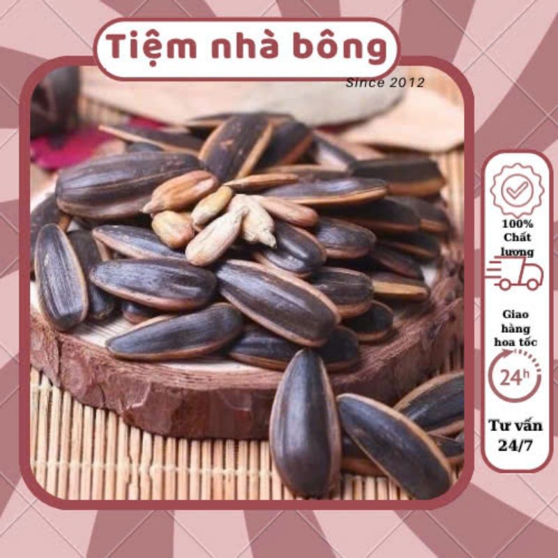500G Hạt Hướng Dương Vị Dừa, Hướng Dương Tẩm Vị Hạt To Chắc Mẩy