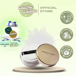 [PERFECT DIARY] Phấn Phủ Bột PERFECT DIARY Nắp Vàng Kiềm Dầu Kháng Mồ Hôi 7g