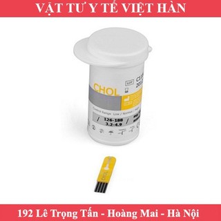 Que thử cholesterol cho máy đo benecheck 3 in 1 - nhập khẩu từ đài loan