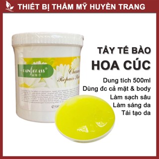 Tẩy Da Chết Hoa Cúc - Bộ Chăm Sóc Da Mặt - Thẩm Mỹ Huyền Trang NANOCEE