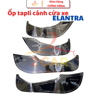 Ốp Tapli Cánh Cửa, màng loa Xe Elantra 2016 - 2021, Hàng TiTan Cao Cấp - Giá 1 bộ