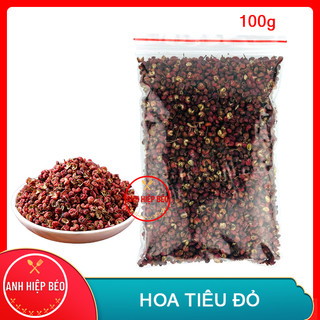 Hoa Tiêu Đỏ Tứ Xuyên 100g - Hạt tiêu, hạt tê