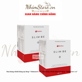  Giảm Cân SLIM BE  COMBO 2 HỘP  của BEALIVE Chính Hãng Slimbe Giúp Giảm 3-7 Kg Sau 30 Ngày 