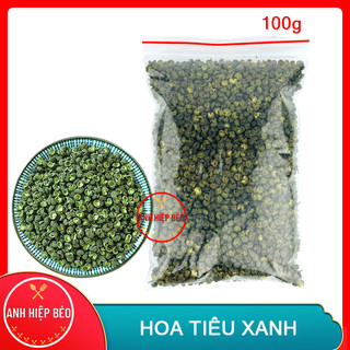 Hoa Tiêu Xanh Tứ Xuyên 100g - Hạt tiêu, hạt tê