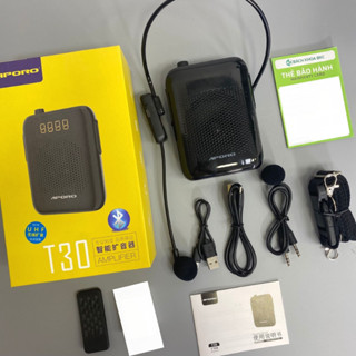 Máy trợ giảng không dây Aporo T30 ,loa trợ giảng không dây dành cho giáo viên,hướng dẫn viên du lịch,người thuyết trình