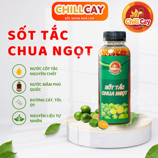 Sốt tắc chua ngọt CHILL CAY Sốt tắc nhà làm,sốt quất chua cay thơm phức chấm,trộn Siêu Ngon