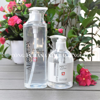 Combo Siêu Cấp Ẩm HA Plus 300ml Và Gel Lô Hội Aloe Vera Giúp Dưỡng Ẩm Sâu Và Làm Dịu Da Chính Hãng