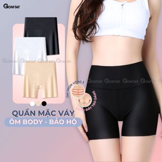 Quần mặc váy GOMTAT đúc su, quần lót mặc váy chất su mềm ôm body nâng đẩy vùng mông - GOM-8204