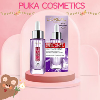 Dưỡng Chất L'oreal Revitalift Hyaluronic Acid Serum Căng Mịn và Sáng Da 30ml - PUKA SHOP