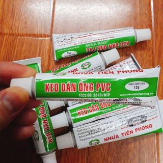 Keo dán ống nhựa PVC Tiền Phong 15g, 50g-Giadung24h