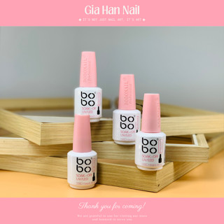 Sơn gel trắng, đen, trắng gạo (thạch), trắng ngà, trắng sữa chua Bobo chính hãng lên màu chuẩn - GIA HAN Nail