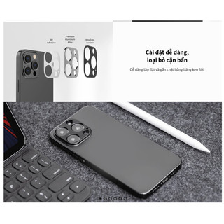 Cường lực bảo vệ Camera chống trầy xước cho iPhone 11, 11 PRO, 11 PROMAX