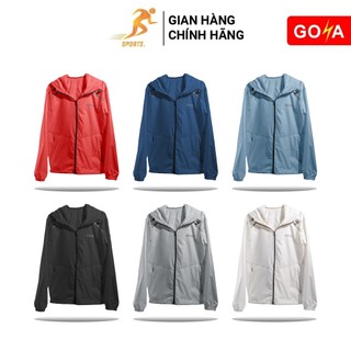 Áo khoác thể thao chạy bộ nam nữ Goya, chống thấm, chống gió, chính hãng 2024