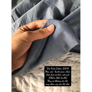 vải Kate Cotton - nhiều màu