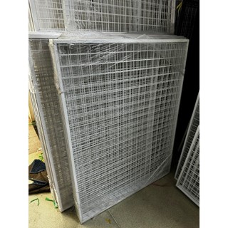 Khung lưới, kệ siêu thị, lắp đặt kệ siêu thị bán lẻ, sợi lưới 2.5ly ô 5x5 vuông.