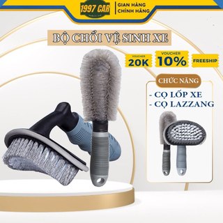 Bộ Chổi Cọ Vành Xe,Lốp Xe Ô Tô Chuyên Dụng