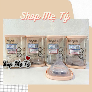 Núm ti Hegen thay thế bình sữa Hegen chính hãng cho bé đủ size 0/ 1/ 2/ 3/ Y cut (thức ăn sệt)
